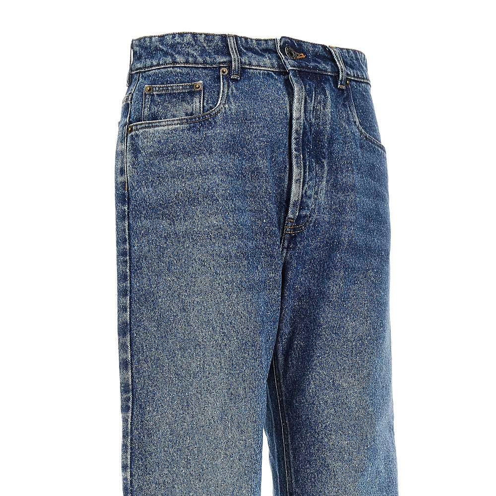 Miu Miu Straight leg five-pocket jeans