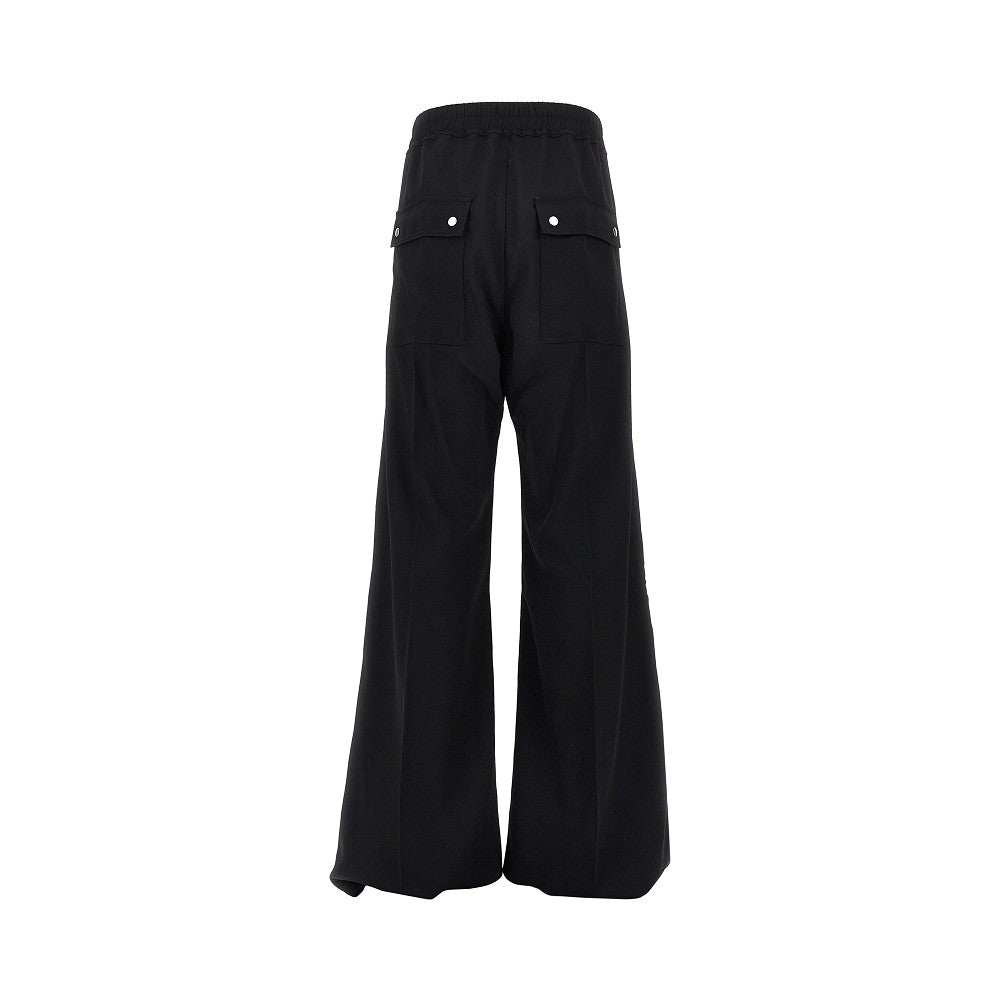 Rick Owens Wool canvas Wide Bela pants