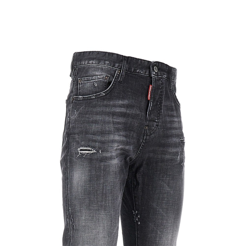 Dsquared2 Stretch denim 'Teddy' jeans