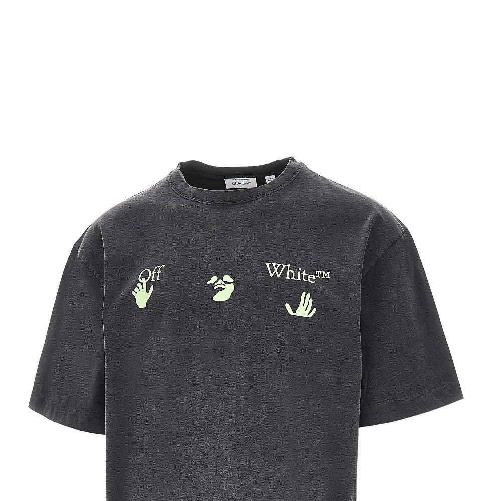 Off-White 'Bacco Arrow Skate' cotton T-shirt
