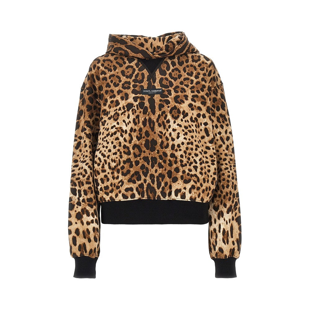 Dolce & Gabbana Leo-print hoodie