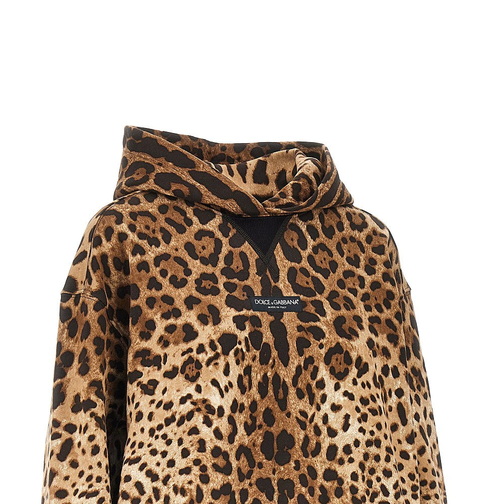 Dolce & Gabbana Leo-print hoodie