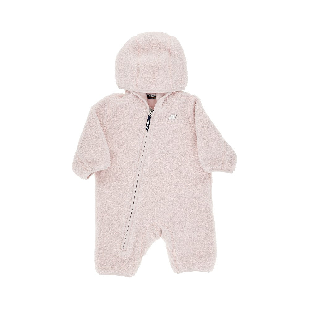 K-Way Teddy fabric 'Jannette Polar' romper suit