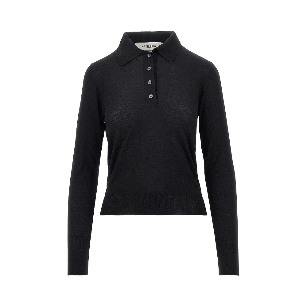 Golden Goose 'Ghislayne' knitted polo shirt
