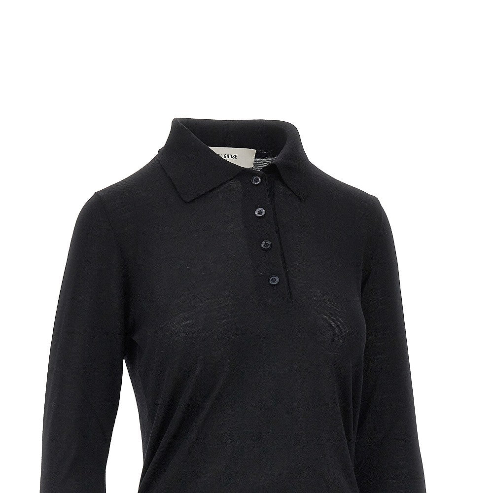 Golden Goose 'Ghislayne' knitted polo shirt