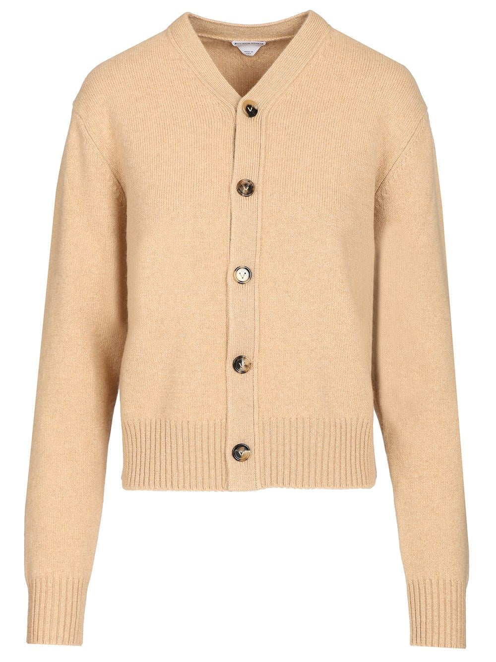 Bottega Veneta Cashmere Cardigan - Beige