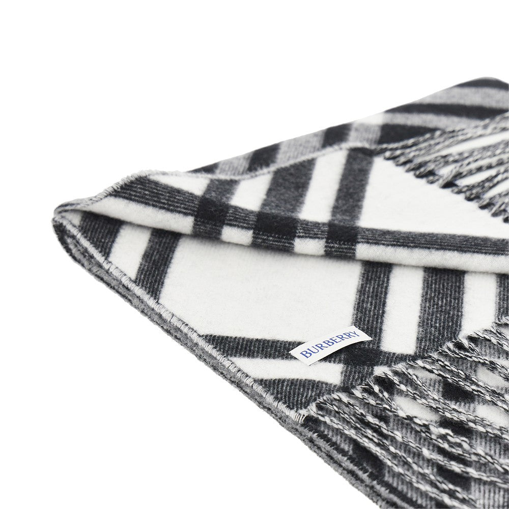 Burberry Check cashmere scarf