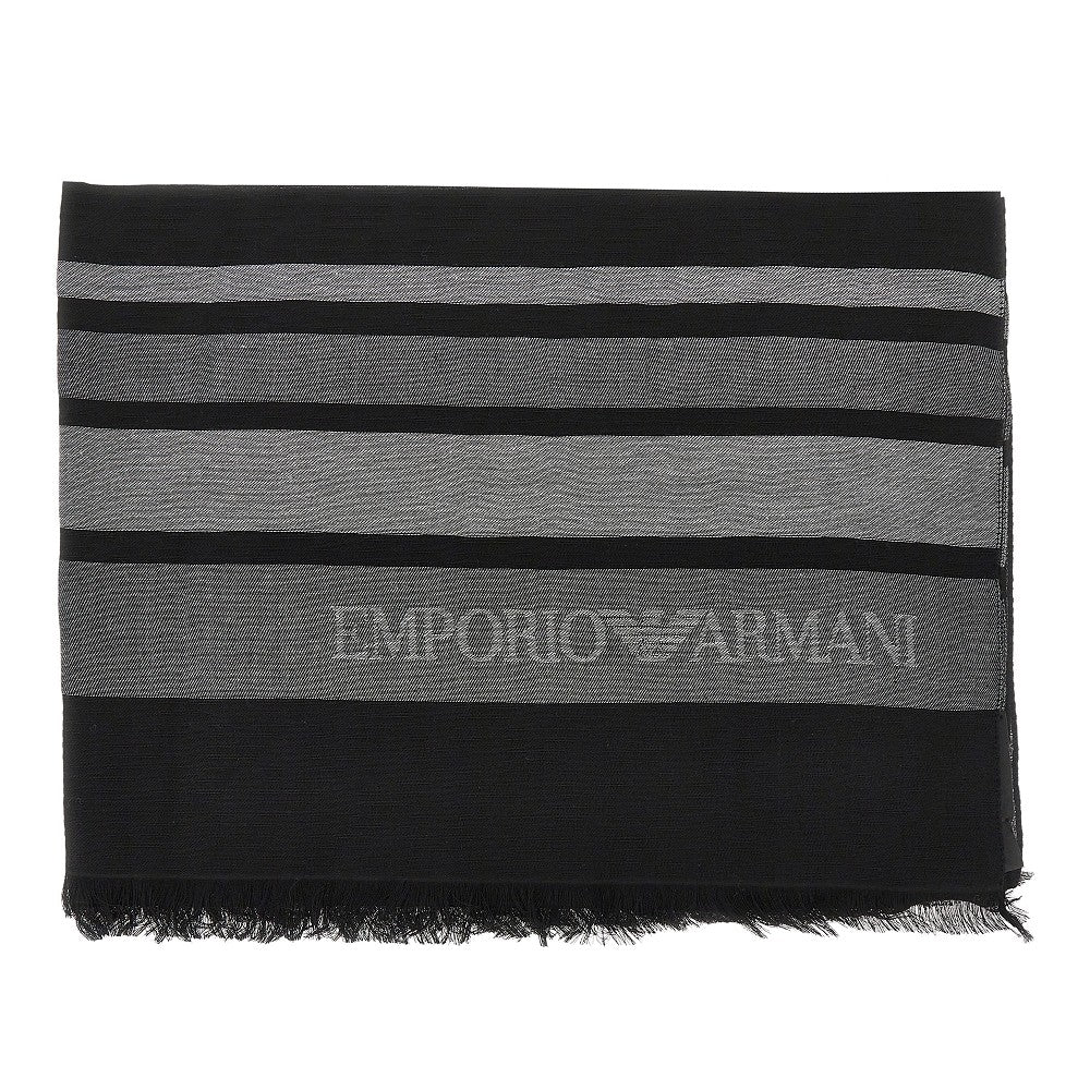 Emporio Armani Viscose and modal-blend scarf