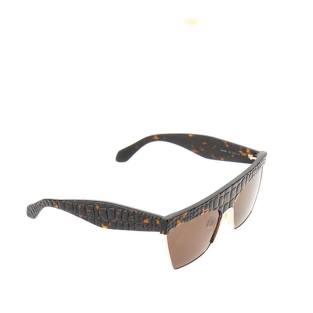 Alaïa Croco-effect sunglasses