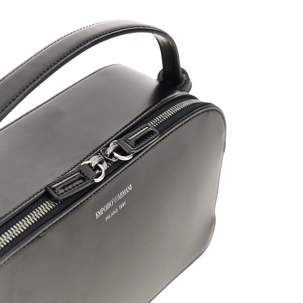 Emporio Armani Spazzolato faux leather bag