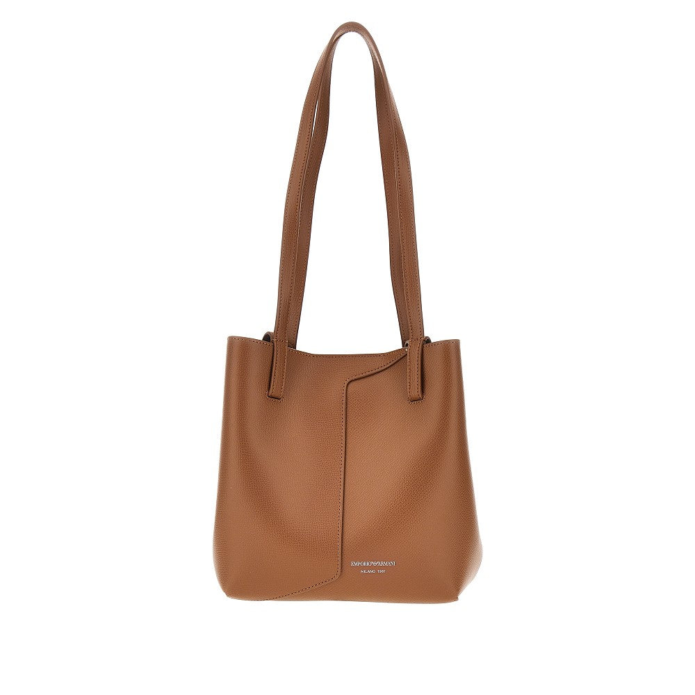 Emporio Armani 'Emporio Armani 1981' leather tote bag