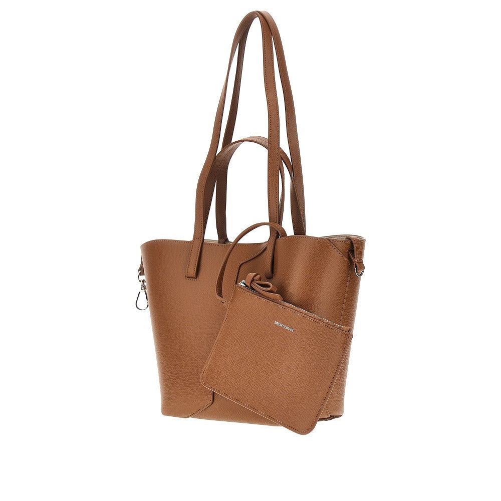Emporio Armani 'Emporio Armani 1981' leather tote bag
