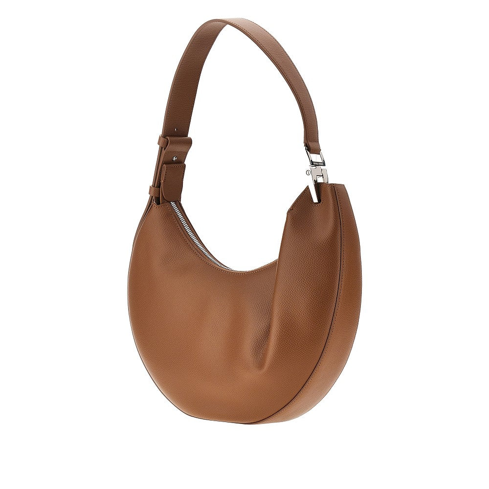 Emporio Armani 'Emporio Armani 1981' grain leather hobo bag