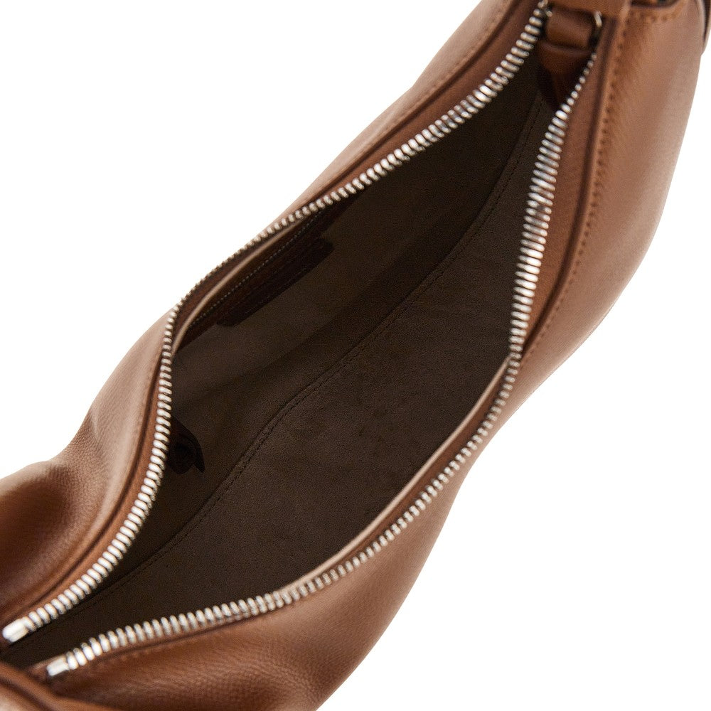 Emporio Armani 'Emporio Armani 1981' grain leather hobo bag