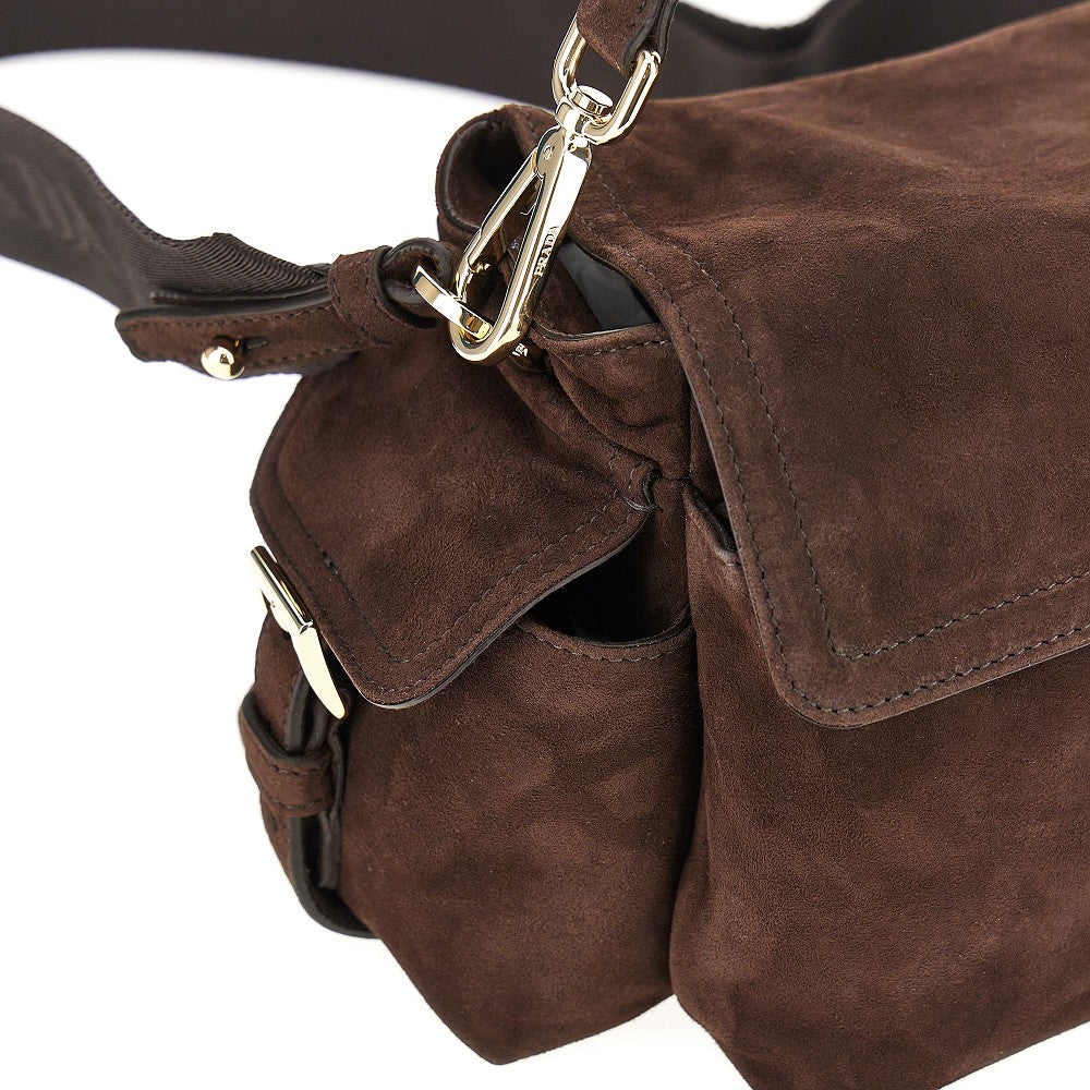 Prada Suede leather medium 'Prada Explore' bag
