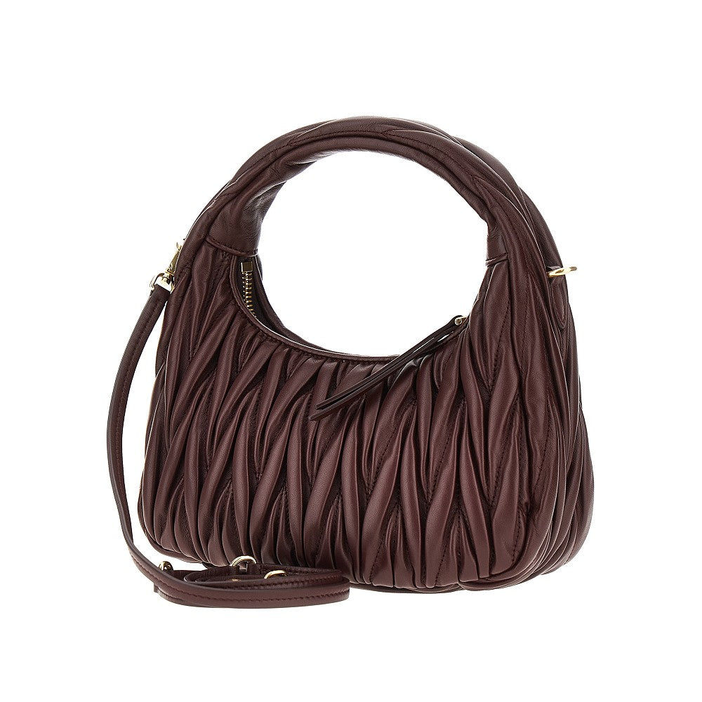 Miu Miu Small Miu Wander hobo bag