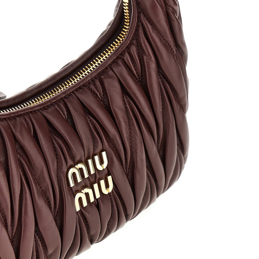 Miu Miu Small Miu Wander hobo bag