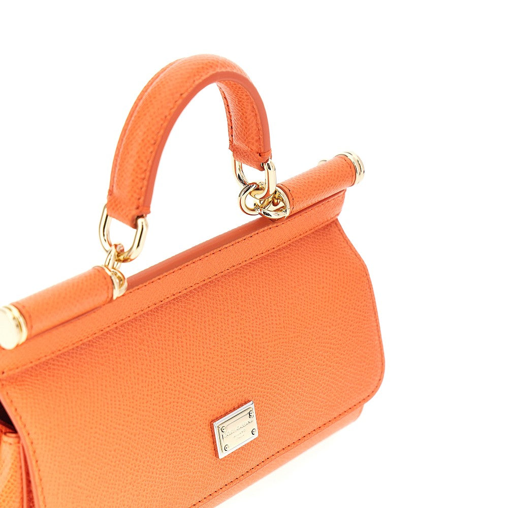 Dolce & Gabbana Dauphine leather mini 'Sicily' bag