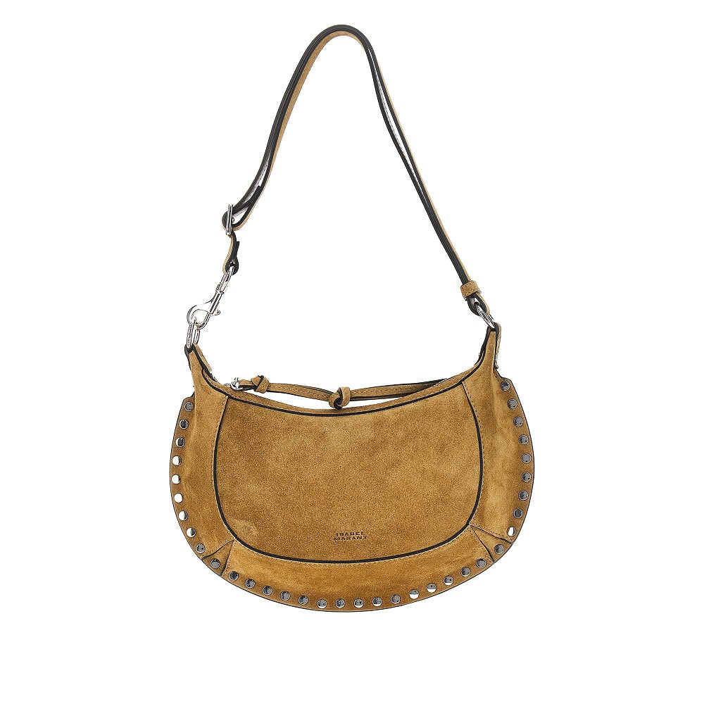 Isabel Marant Suede leather Oskan Moon bag