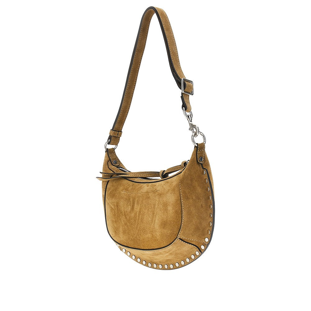 Isabel Marant Suede leather Oskan Moon bag