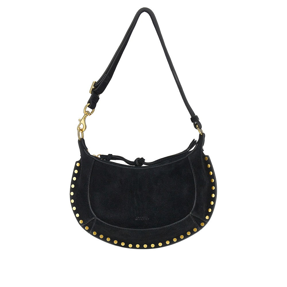 Isabel Marant Suede leather Oskan Moon bag