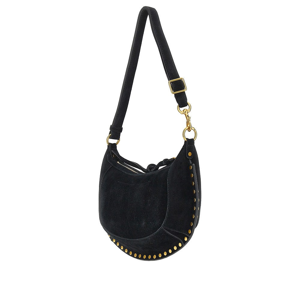 Isabel Marant Suede leather Oskan Moon bag