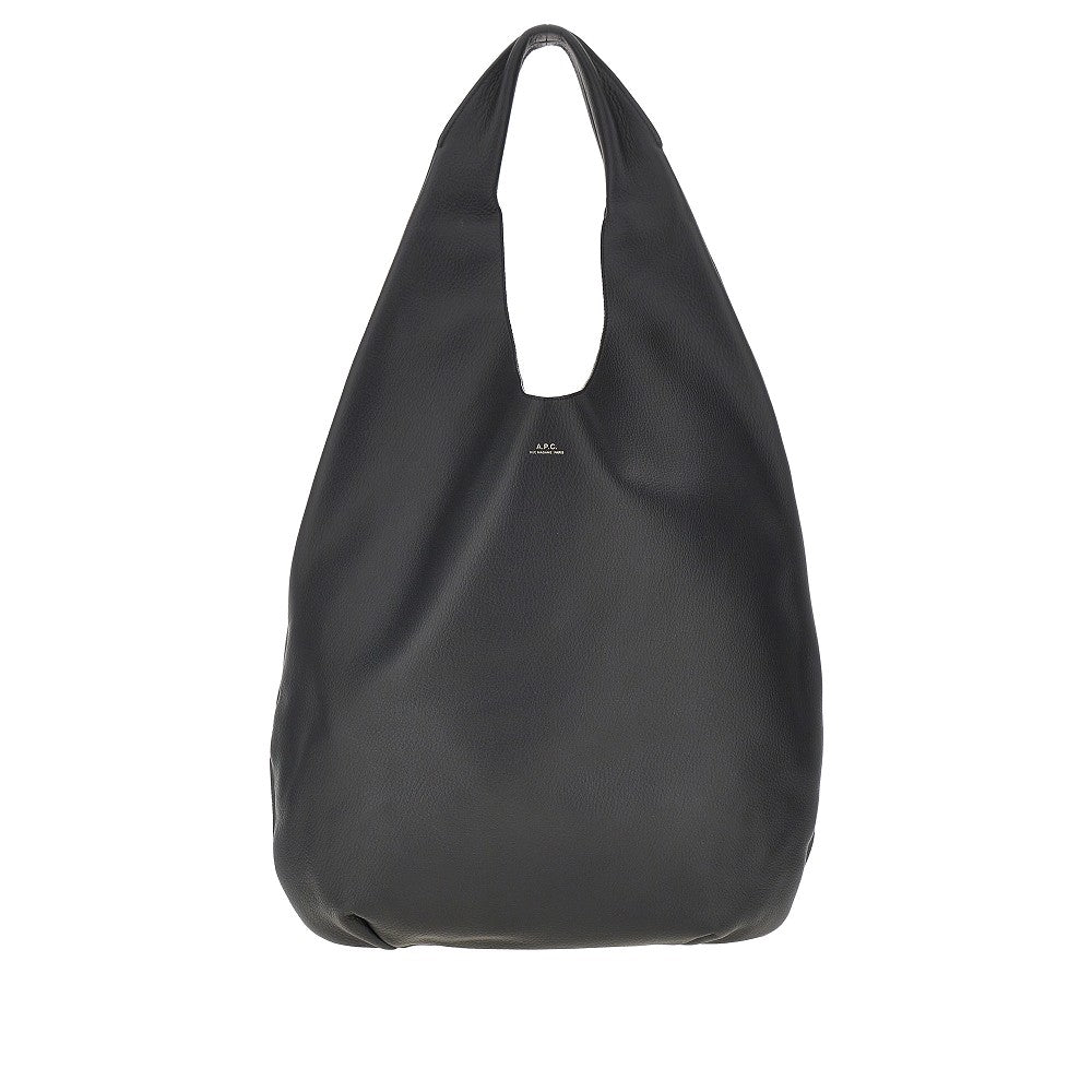 A.P.C. 'Le Neige' grained leather bag