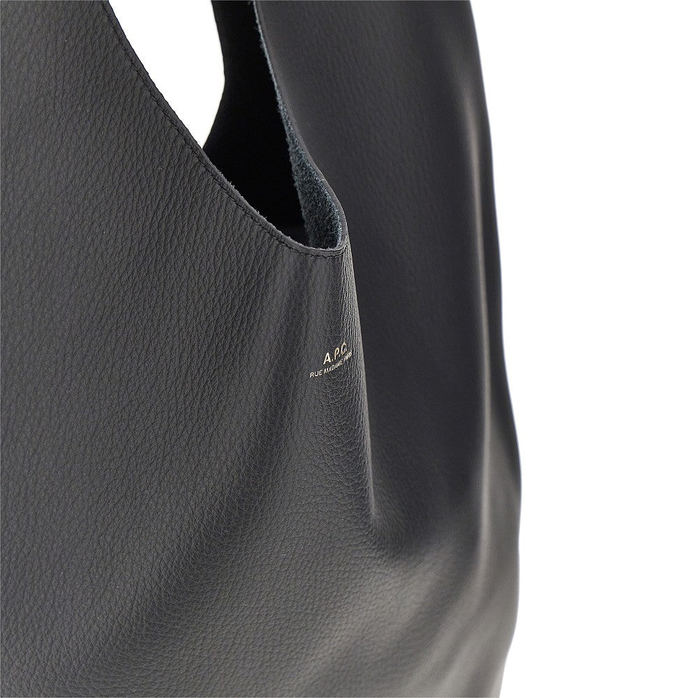 A.P.C. 'Le Neige' grained leather bag