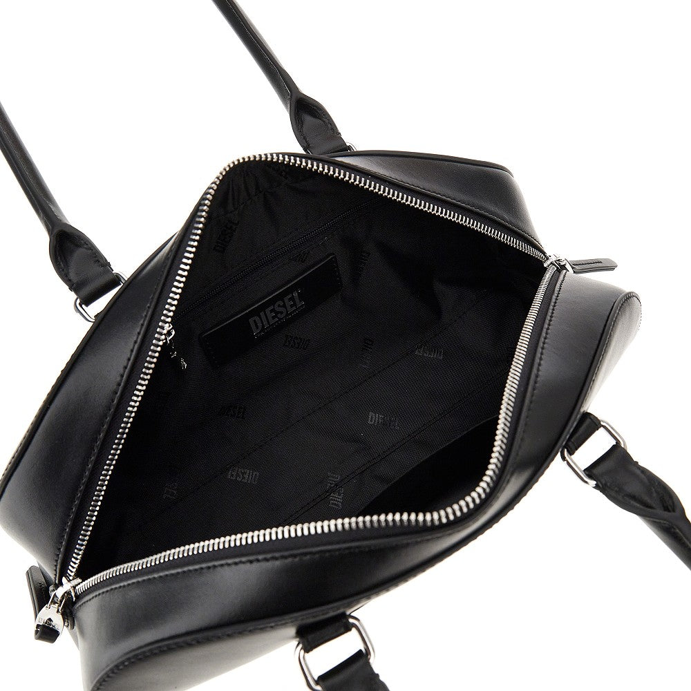 Diesel '1DR Dome' leather bowling bag