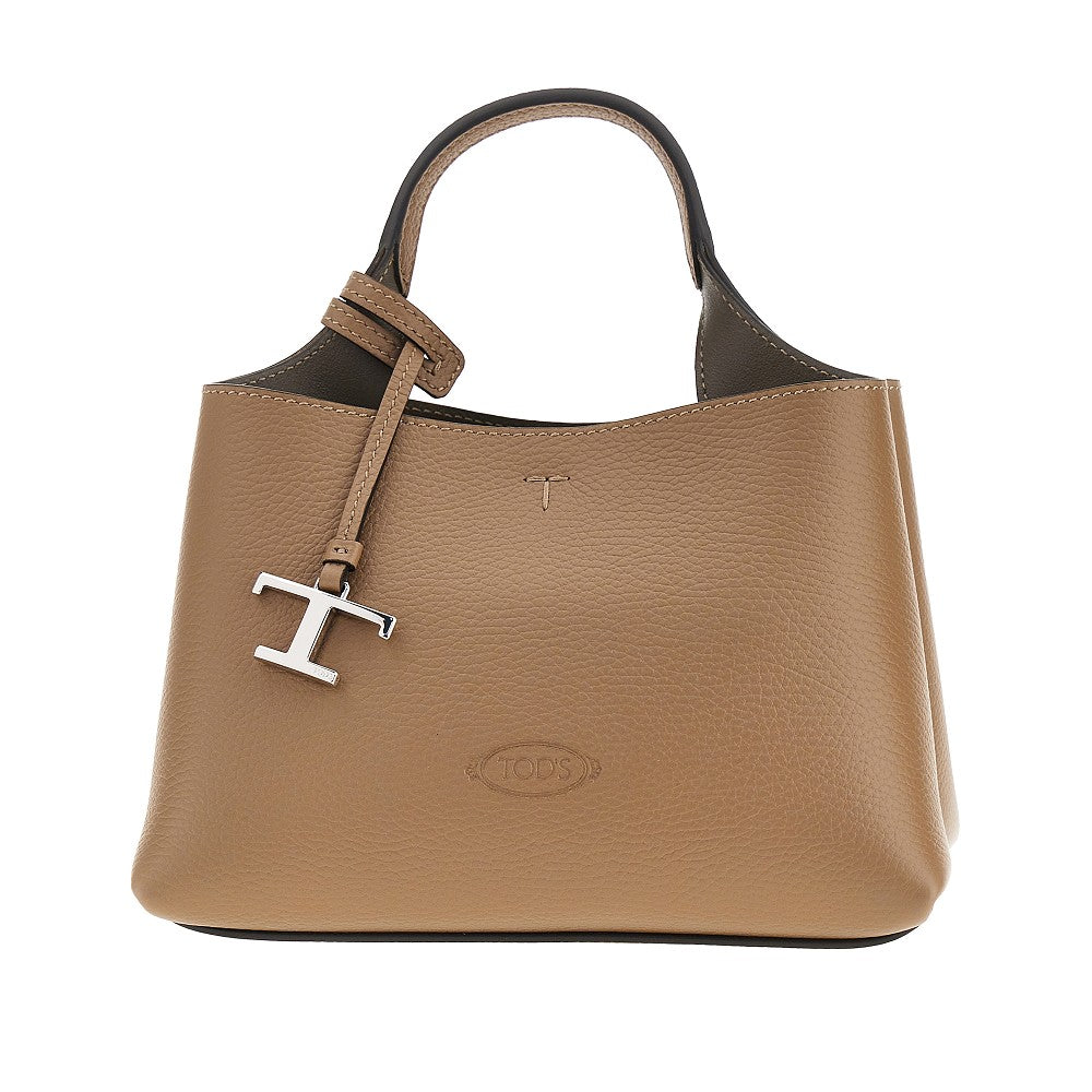 Tod's Grained leather micro shopping bag