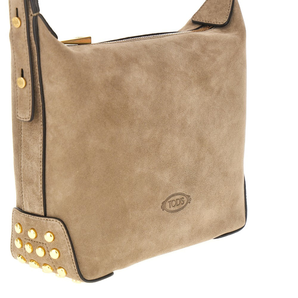 Tod's Leather Metal Dots Mini Bag