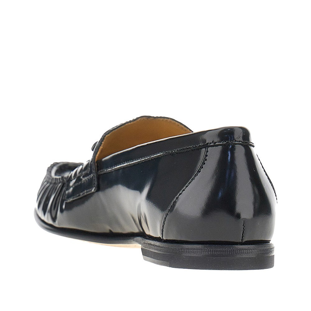 Fendi 'Fendi Scrunch' leather loafers