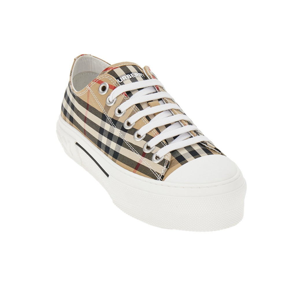 Burberry Check cotton sneakers