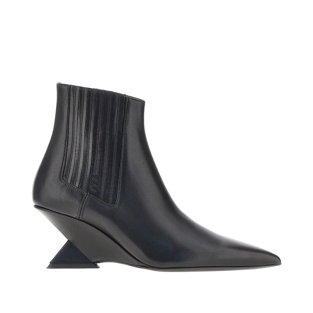 The Attico 'Cheope' leather ankle boots