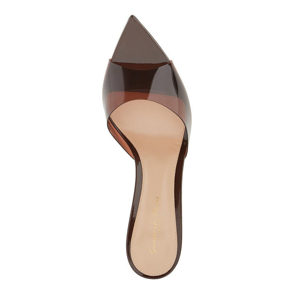 Gianvito Rossi 'Elle' PVC mules