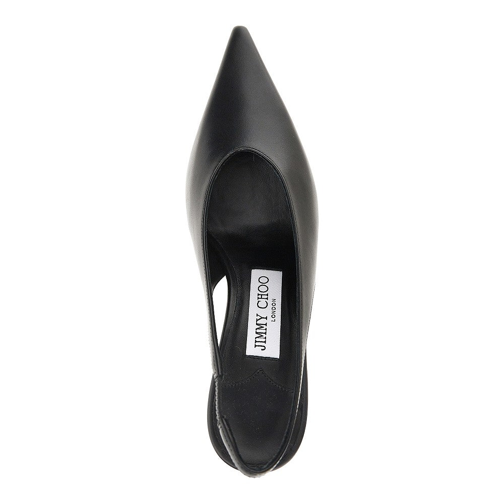 Jimmy Choo 'Isa' leather slingback pumps
