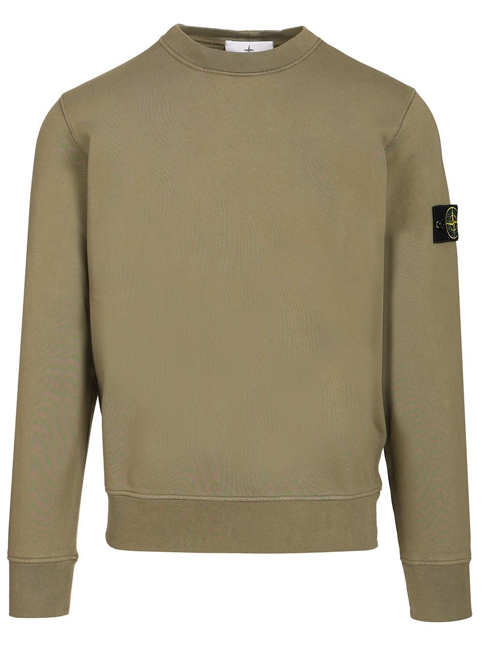Stone Island Organic Cotton Sweatshirt - Green