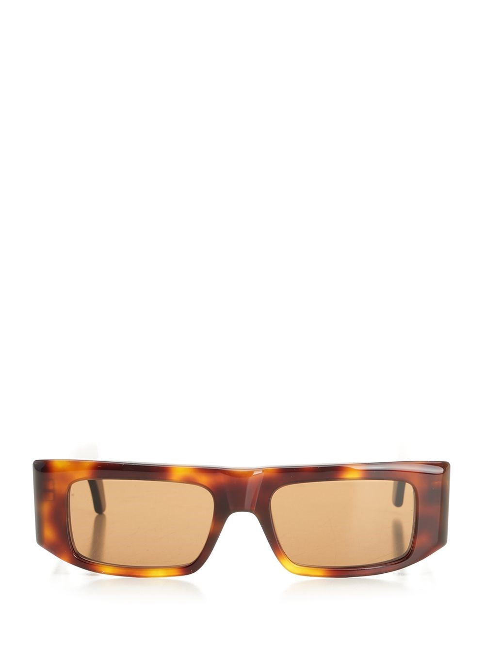 Valentino Garavani Rectangular Acetate Glasses - Brown