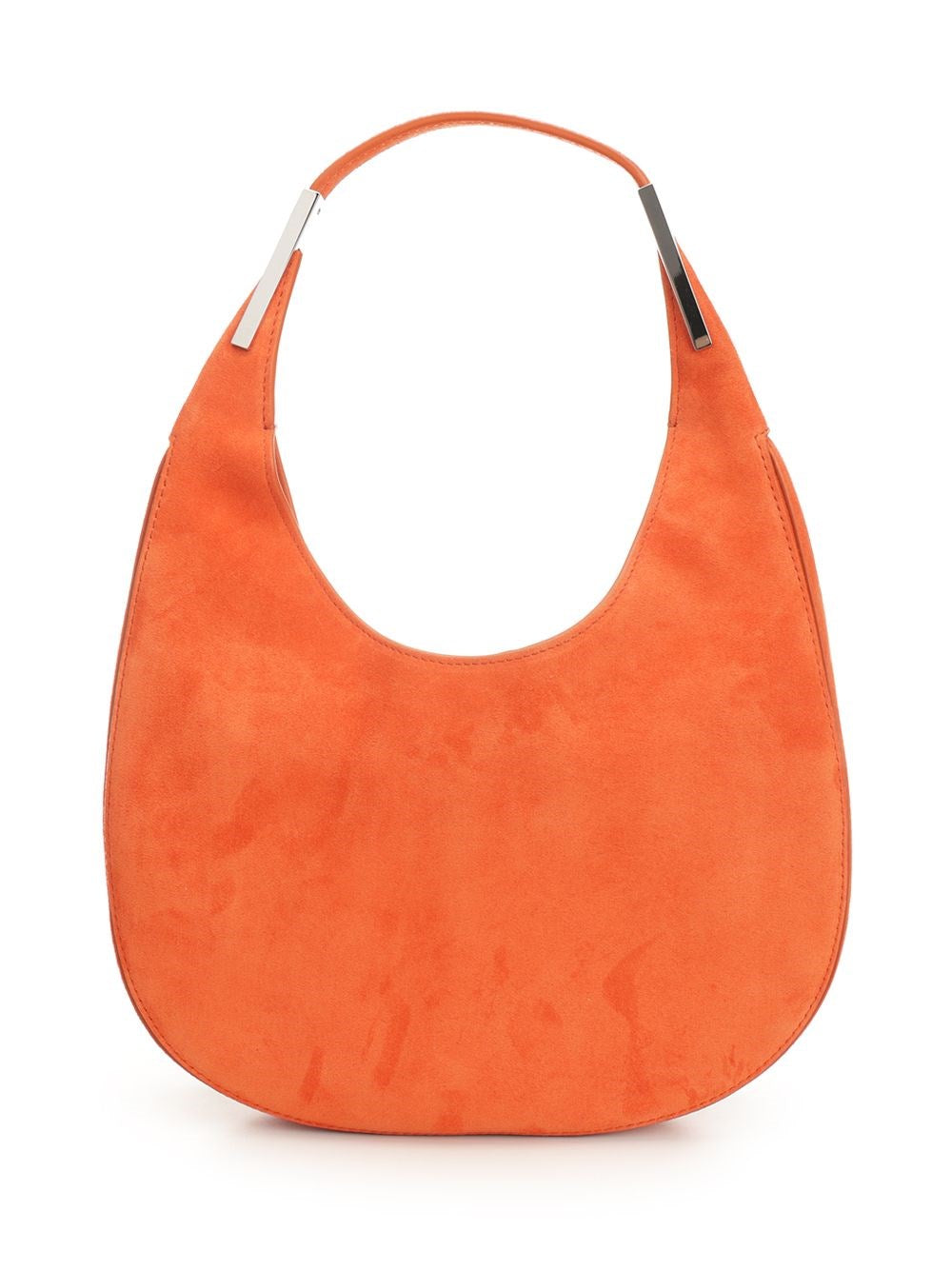Savette "Florence" Small Hobo Bag - Orange