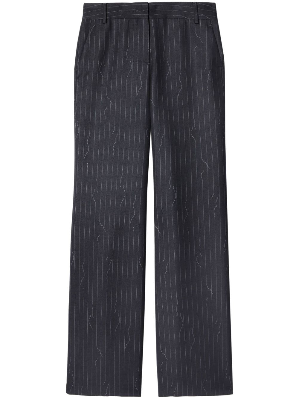 Off-White Tailored Trousers - Grey