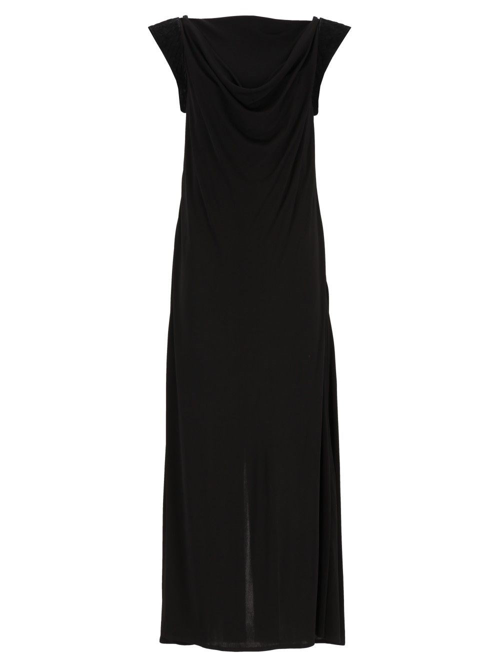 Bottega Veneta Viscose Crêpe Jersey Dress - Black