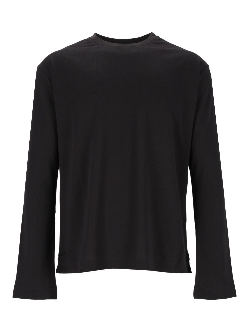 Jacquemus Round-Neck Long-Sleeved T-Shirt - Black