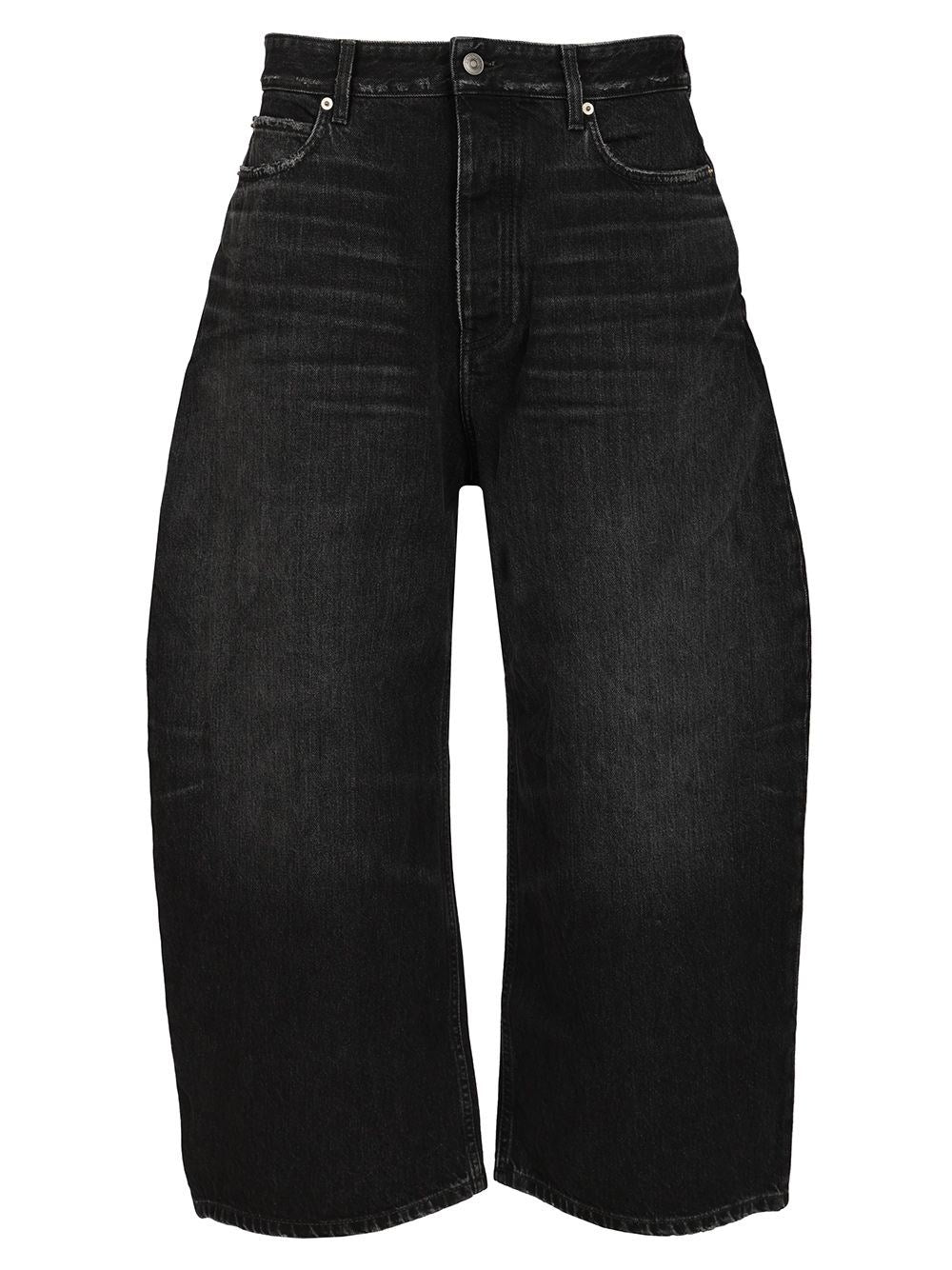 Balenciaga Curved Jeans - Black