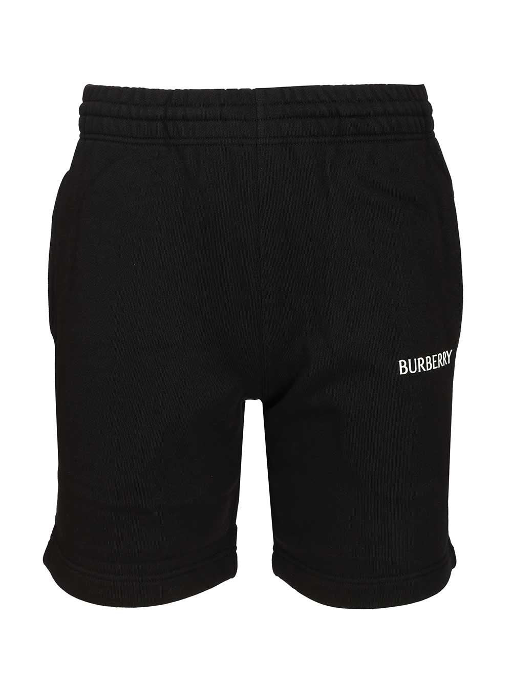 Burberry Cotton Shorts - Black