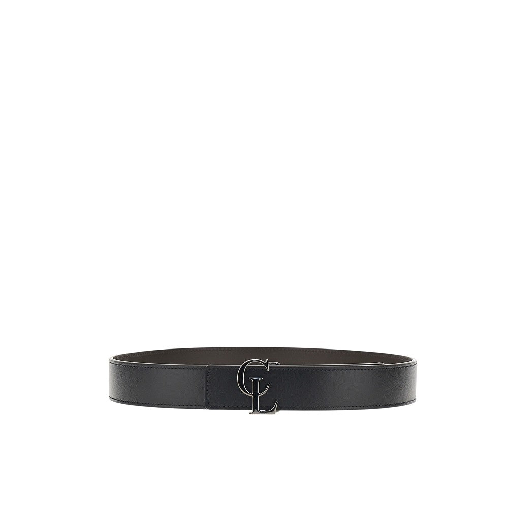 Christian Louboutin 'CL' leather reversible belt