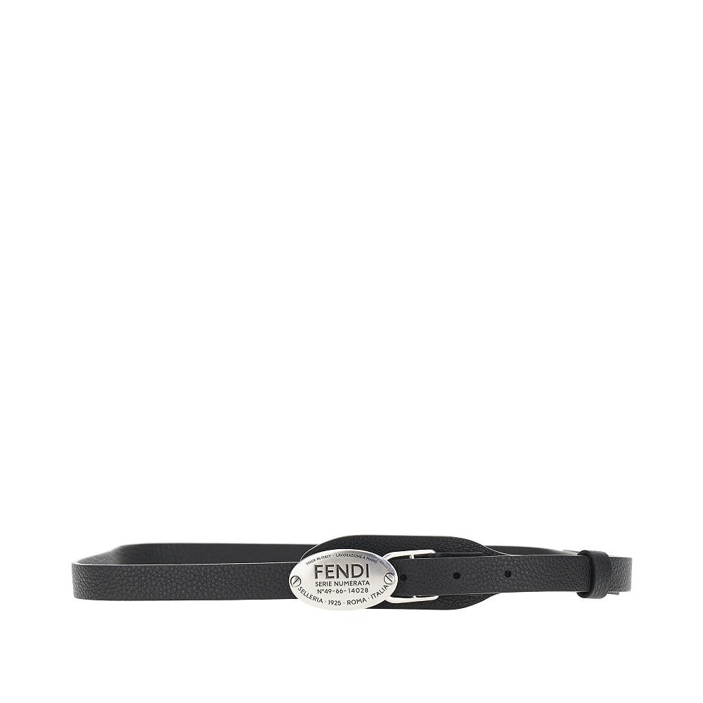 Fendi 'Selleria' leather belt