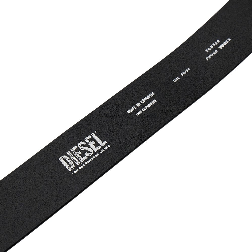 Diesel 'Oval D' leather belt