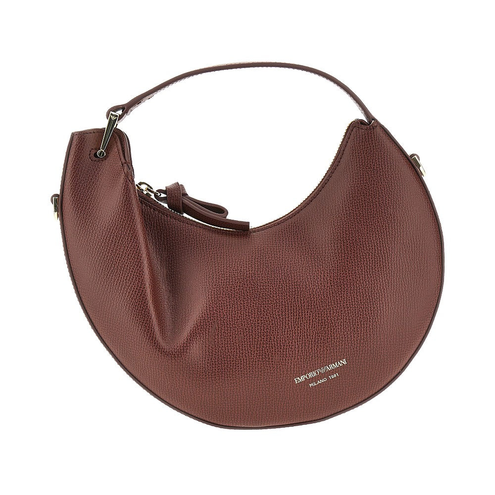 Emporio Armani 'Emporio Armani 1981' leather mini hobo bag