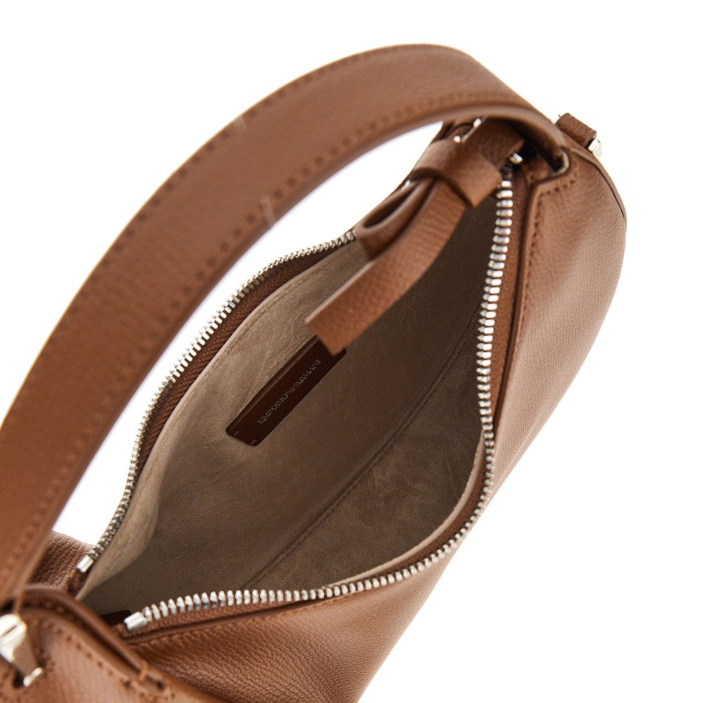 Emporio Armani 'Emporio Armani 1981' leather mini hobo bag