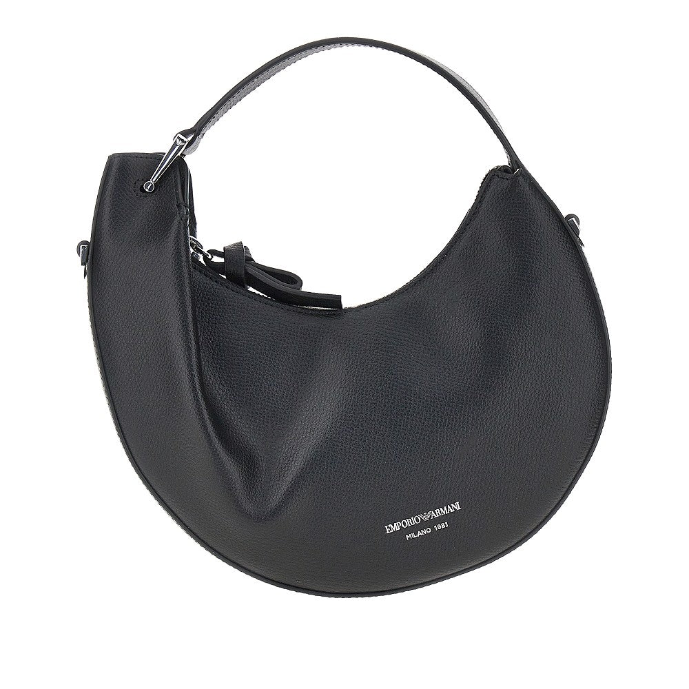 Emporio Armani 'Emporio Armani 1981' leather mini hobo bag